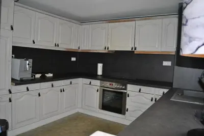 Küche/Küchenzeile in der Unterkunft Ferienwohnung im Herzen von Meisenheim