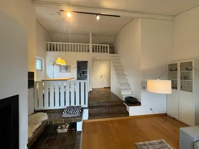 Ein Sitzbereich in der Unterkunft Ferienhaus 926