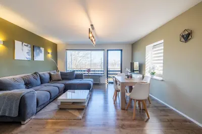 Ein Sitzbereich in der Unterkunft Staydia Apartment ruhige Lage mit Parkplatz