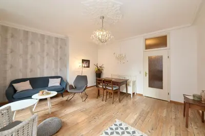 Ein Sitzbereich in der Unterkunft Altstadt Residenz