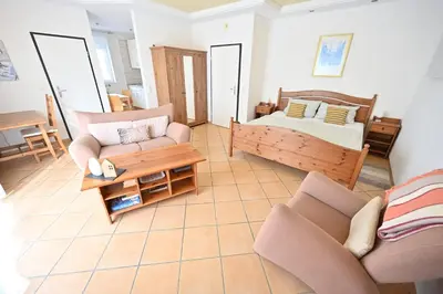 Ein Bett oder Betten in einem Zimmer der Unterkunft Apartment Paradiso