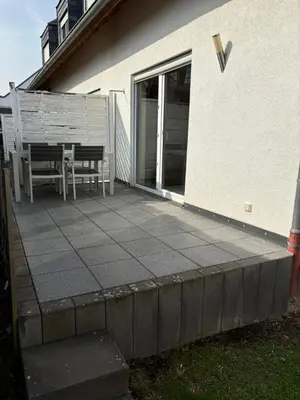 Ein Patio oder anderer Außenbereich in der Unterkunft Mozart Ferienwohnung Polch