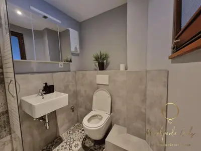 Ein Badezimmer in der Unterkunft Moselperle Güls