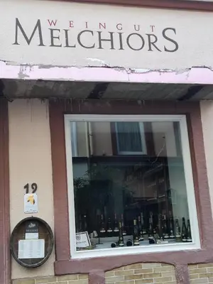 Ein Zertifikat, Auszeichnung, Logo oder anderes Dokument, das in der Unterkunft Weingut & Gästehaus Melchiors ausgestellt ist