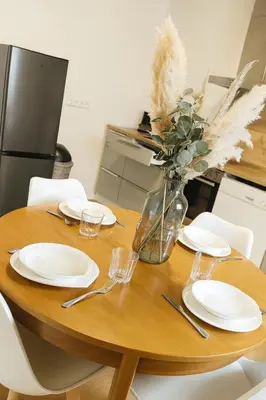 Küche/Küchenzeile in der Unterkunft Dein Ferienhaus