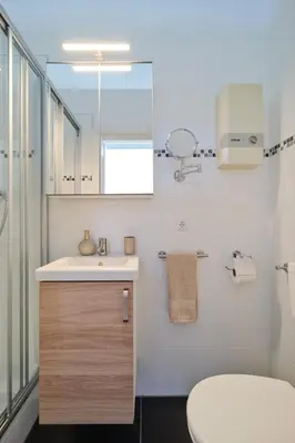 Ein Badezimmer in der Unterkunft MARX - Stilvolles Studio-Apartment im Stadtzentrum - ideal für Paare & Geschäftsreisende, Gratis WLAN