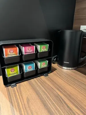 Kaffee-/Teezubehör in der Unterkunft Heaven Estates Apartments Traben-Trarbach