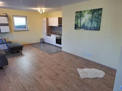 Küche/Küchenzeile in der Unterkunft Neue Ferienwohnung auf dem Land