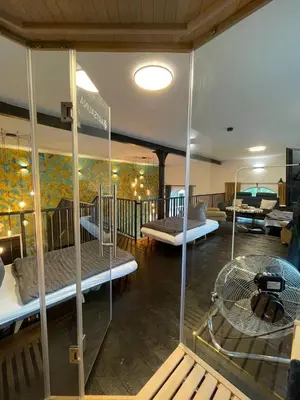 Grundriss der Unterkunft Bahnhofsoase - Wellness & Spa am Krufter Bahnhof