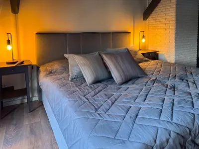 Ein Bett oder Betten in einem Zimmer der Unterkunft Zeller Kehr Wohnung