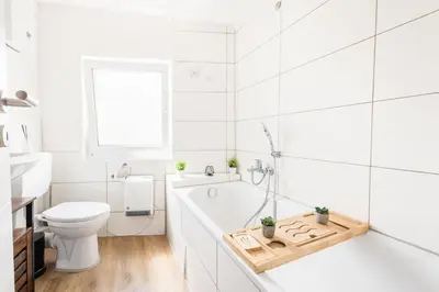 Ein Badezimmer in der Unterkunft Denkmal Rhens