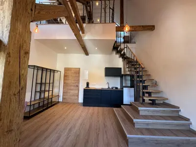 TV/Unterhaltungsangebot in der Unterkunft Pinnerbergstube Ferienwohnung Cochem Mosel