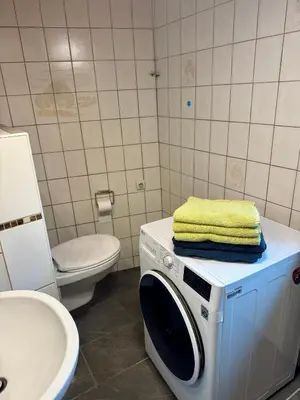 Ein Badezimmer in der Unterkunft Team Haus für 11 Personen