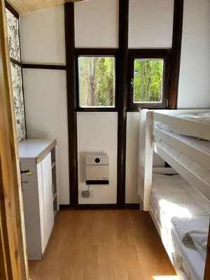 Ein Bett oder Betten in einem Zimmer der Unterkunft Loreley Hideaway