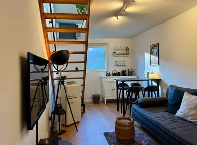 Küche/Küchenzeile in der Unterkunft Maisonette Vino Veritas - Auszeit am Weinberg