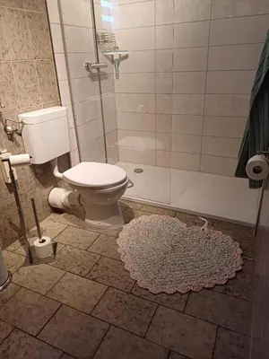 Ein Badezimmer in der Unterkunft Ferienwohnung Thielen