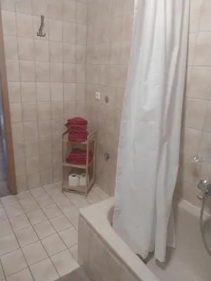 Ein Badezimmer in der Unterkunft Ferienwohnung Weinberg mit tollem Moselblick