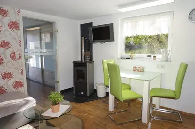 TV/Unterhaltungsangebot in der Unterkunft Ferienwohnung Am alten Holzweg