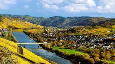 Naturlandschaft in der Nähe der Ferienwohnung