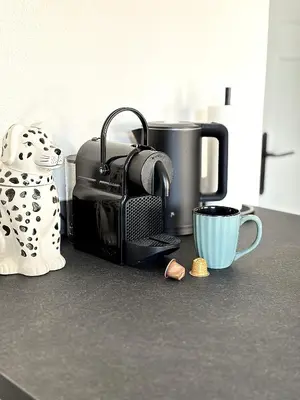 Kaffee-/Teezubehör in der Unterkunft NBRingNest - Ferienhaus am Nürburgring in Adenau