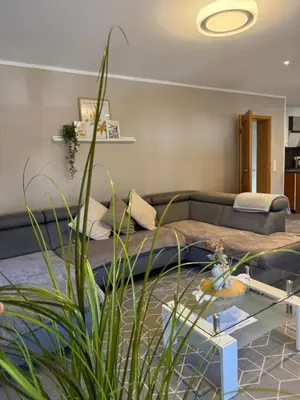 Ein Sitzbereich in der Unterkunft Adiferienwohnung1