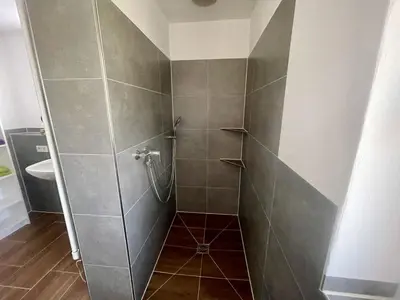 Ein Badezimmer in der Unterkunft Ferienwohnung Kostecki