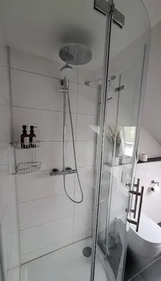 Ein Badezimmer in der Unterkunft Ferienwohnung Vulkaneifel