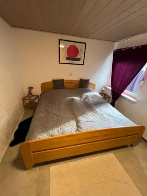 Ein Bett oder Betten in einem Zimmer der Unterkunft Silvaner
