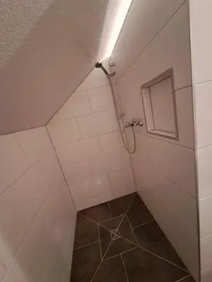 Ein Badezimmer in der Unterkunft Kronenhaus