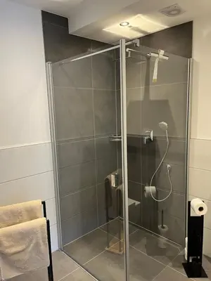 Ein Badezimmer in der Unterkunft Ferienwohnung Michels