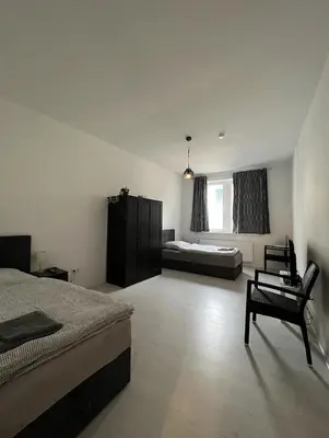 Ein Bett oder Betten in einem Zimmer der Unterkunft Monteurzimmer RLP - Ihr Zuhause auf Zeit!