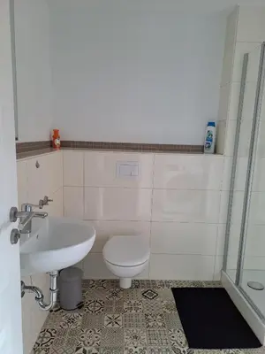 Ein Badezimmer in der Unterkunft Monteurzimmer RLP - Ihr Zuhause auf Zeit!