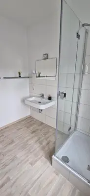 Ein Badezimmer in der Unterkunft Hotel und Restaurant Adriatic