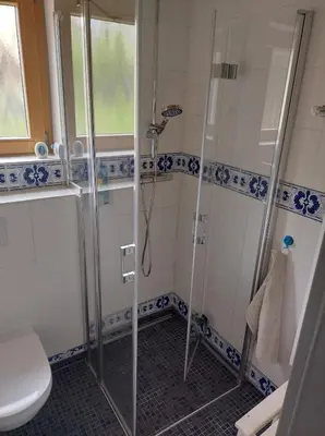 Ein Badezimmer in der Unterkunft Ferienwohnung Melba