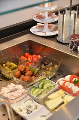 Essen in der Pension oder in der Nähe