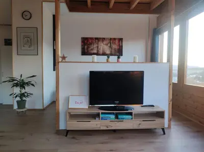 TV/Unterhaltungsangebot in der Unterkunft Ferienwohnung Frida