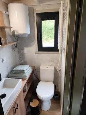 Ein Badezimmer in der Unterkunft Dauny House