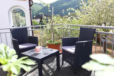 Ein Balkon oder eine Terrasse in der Unterkunft Appartement Familie Ernst
