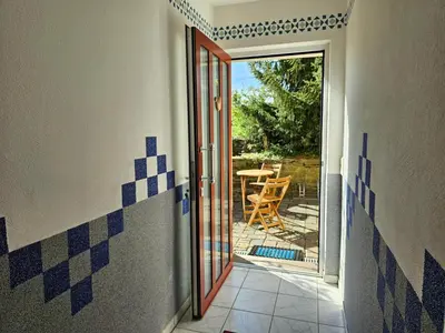 Ein Balkon oder eine Terrasse in der Unterkunft Ferienwohnung Köhler Heymann
