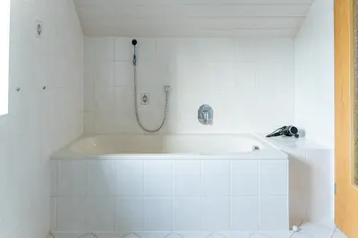 Ein Badezimmer in der Unterkunft Haus Nürburgring I 4 Schlafzimmer für 1-10 Personen I Küche I Garten I Grillplatz