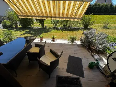 Ein Garten an der Unterkunft Der Schreiner