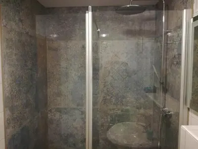 Ein Badezimmer in der Unterkunft FeWo Thul