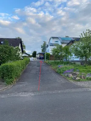 Die Umgebung um das Privatzimmer