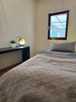 Ein Bett oder Betten in einem Zimmer der Unterkunft Factory Loft Eifel - Nürburgring & Natur