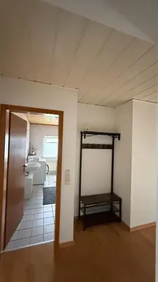 Ein Badezimmer in der Unterkunft Helle Ferienwohnung mit großem Balkon in Nattenheim in der Südeifel bei Bitburg