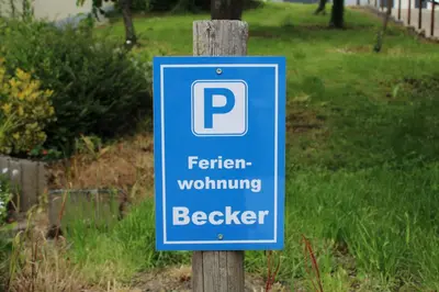 Ein Zertifikat, Auszeichnung, Logo oder anderes Dokument, das in der Unterkunft Ferienwohnung Am Rosenberg ausgestellt ist