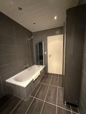 Ein Badezimmer in der Unterkunft Ruhepol Hochwald