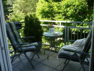 Ein Balkon oder eine Terrasse in der Unterkunft Ferienwohnungen Meindl