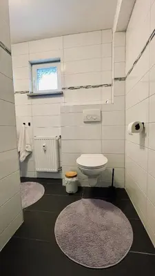 Ein Badezimmer in der Unterkunft Ferienwohnung Sonnenwinkel