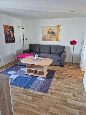 Ein Sitzbereich in der Unterkunft Picco 2
